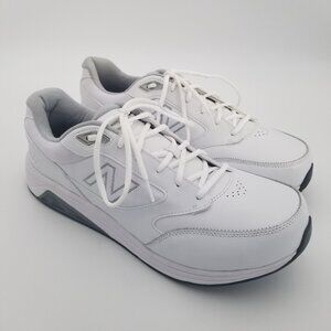 New Balance 928v3 White Men's Walking Sneakers Size 14 6E Excellent Condition